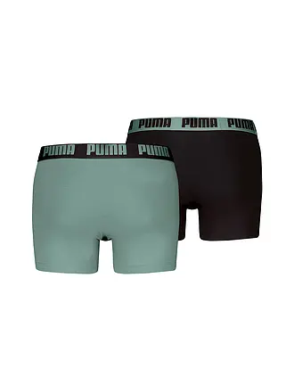 PUMA | Boxershorts Homme Everyday Basic, lot de 2 | hellgrün